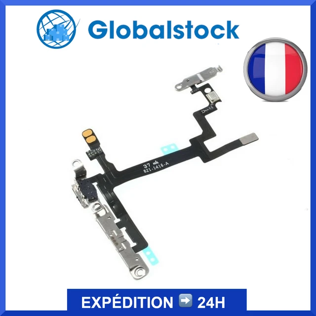 Nappe Bouton Power ON/OFF Et Capteur De Proximité Pour IPhone 4 - Pièce De Rechange Générique, Neuve