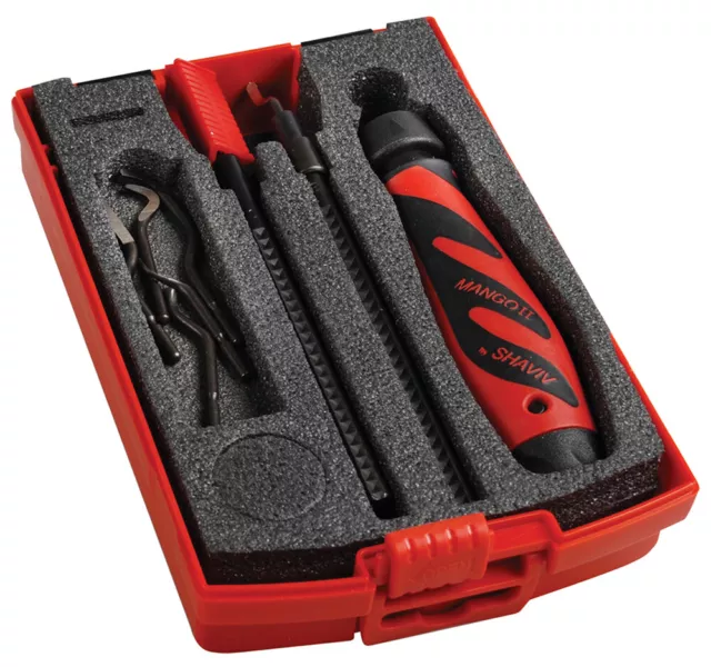 Shaviv 90106 Deburring&Scraping Heavyduty Set Mangoii Handle Holders E&C C42,E1