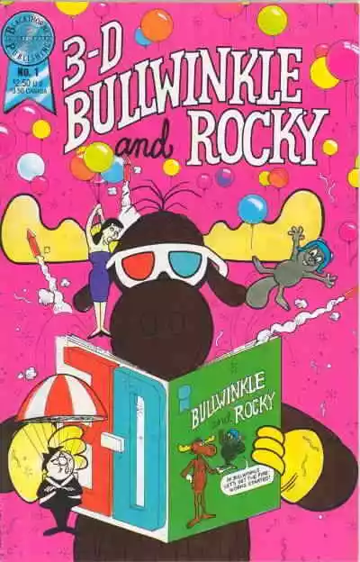 Bullwinkle And Rocky (Blackthorne) #3D 1 FN; Blackthorne | we combine shipping