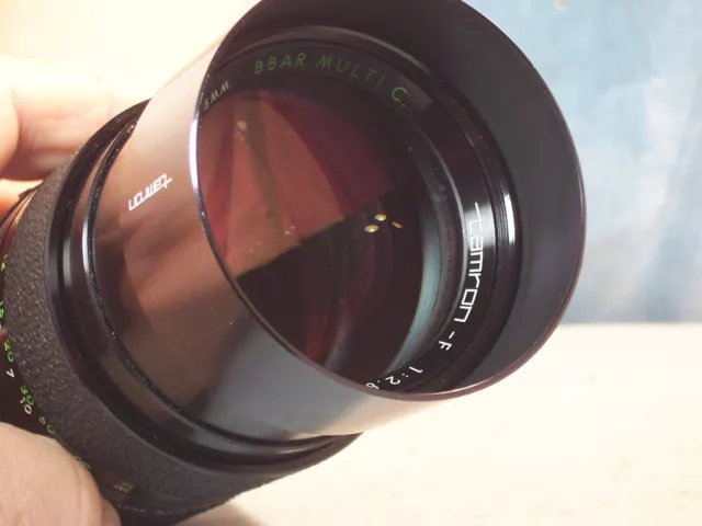 canon F-D   objectif Tamron 135mm f2.8