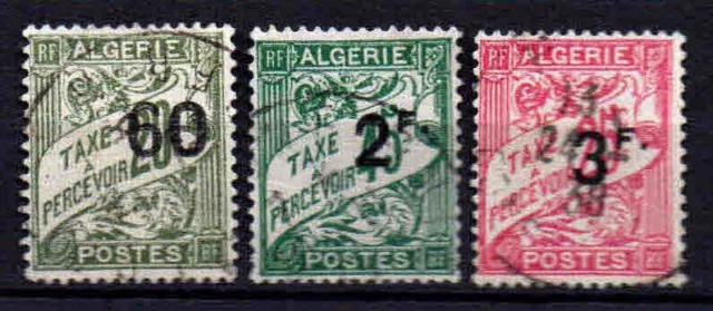Algérie - Colonie Française - 1926 - Tb Taxe 12 à 14 - Oblit- Used