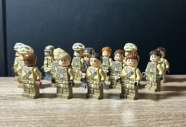 LEGO STAR WARS Desert Rebel Resistance Trooper Soldier lot of 15