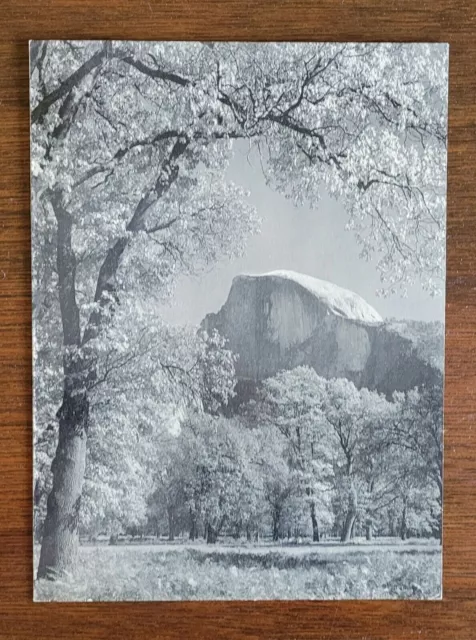 Ansel Adams photograph on Yosemite hotel Ahwahnee Dinner Menu 1962 NATIONAL PARK