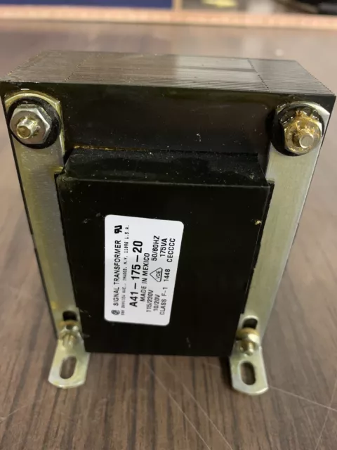 Bel Signal Transformer A41-175-20, 175VA, 115/230 Primary Volt, 10/20 Secondary
