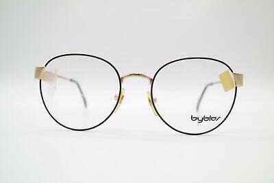 Byblos BYBLOS B522 occhiali da vista vintage tartarugati oro oval unisex gold glasses 