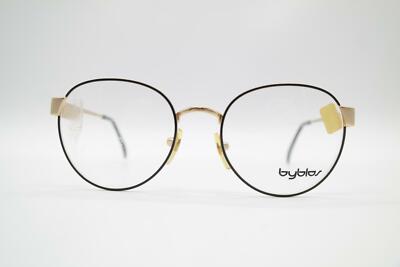 Byblos BYBLOS B522 occhiali da vista vintage tartarugati oro oval unisex gold glasses 