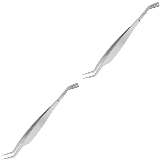2 stücke floh clip edelstahl flea removing tool tweezer für dog