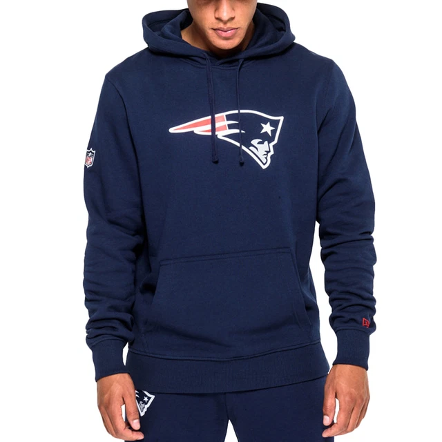 Felpa con cappuccio maglione pullover New Era New England Patriots Team NFL - M