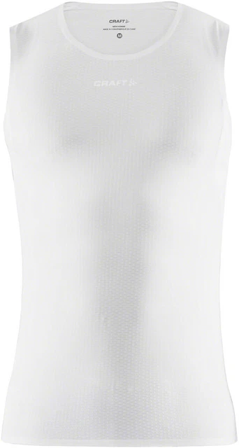 NEW Craft Pro Dry Nanoweight Baselayer - White Men's Large