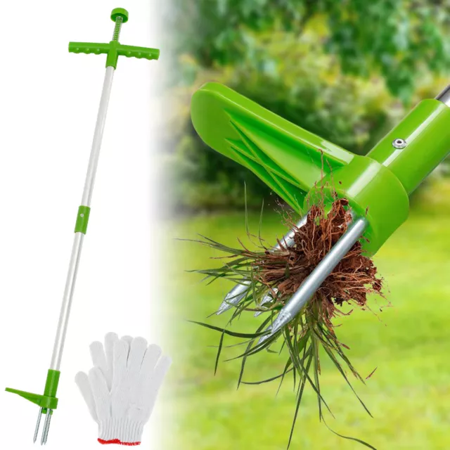 Weed Puller Weeder Twister Twist Pull Garden Lawn Root Killer Remover Tool ⚦