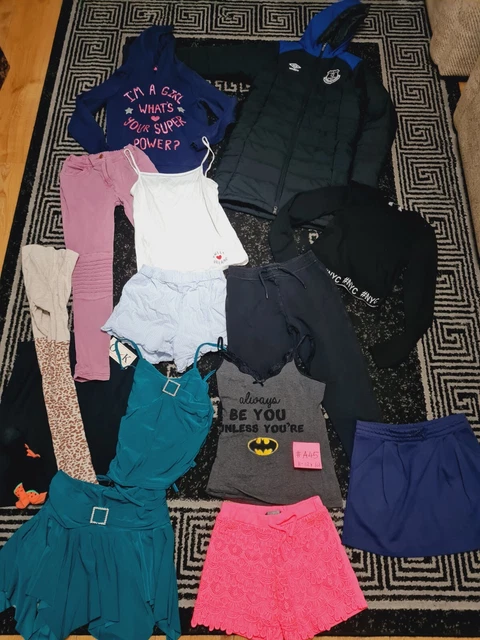 #A45💜 Huge Bundle Of Girls Clothes 11-12years GEORGE NEXT J.LEWIS F&F EVERTON