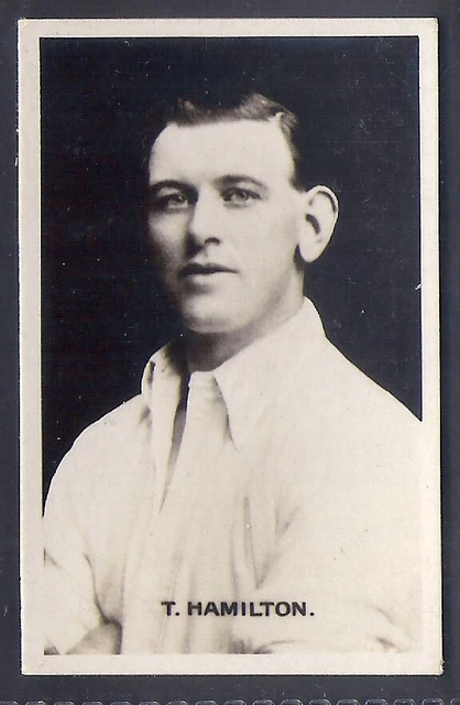 Thomson (Dc)-Football Signed Real Photos (English Mf22)1923- Preston - Hamilton