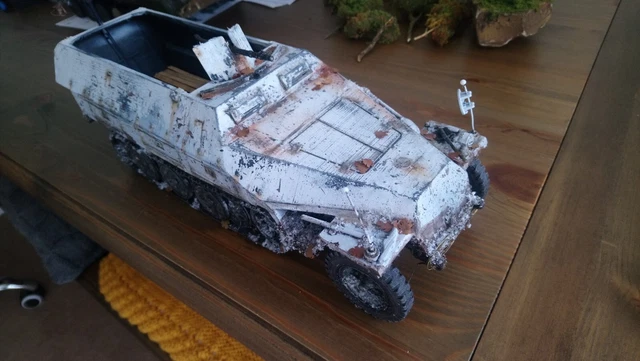 Char Lourd Allemand E79 Imprimé En 3D - Modèle Fini Peint 1/144 - Seconde Guerre Mondiale - Pièce De Collection