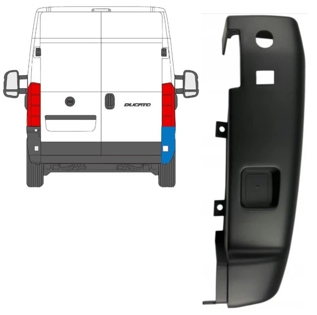 Pare-chocs Arrière Pour Fiat Ducato / Peugeot Boxer / Citroën Jumper 2014 - Neuf