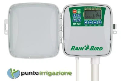 Programmatore centralina RainBird ESP RZX 6 STAZIONI settori zone da esterno