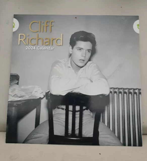 CLIFF RICHARD 2024 Calendar £7.50 PicClick UK