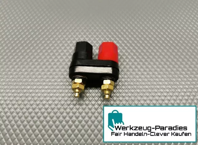 Qualität Banana stecker Paar Terminals Rot Schwarz Stecker Verstärker...