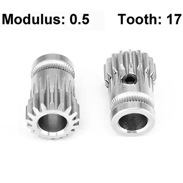 Upgrade Drivegear dual drive gear for bondtech Extruder Wheel parts 3d printer