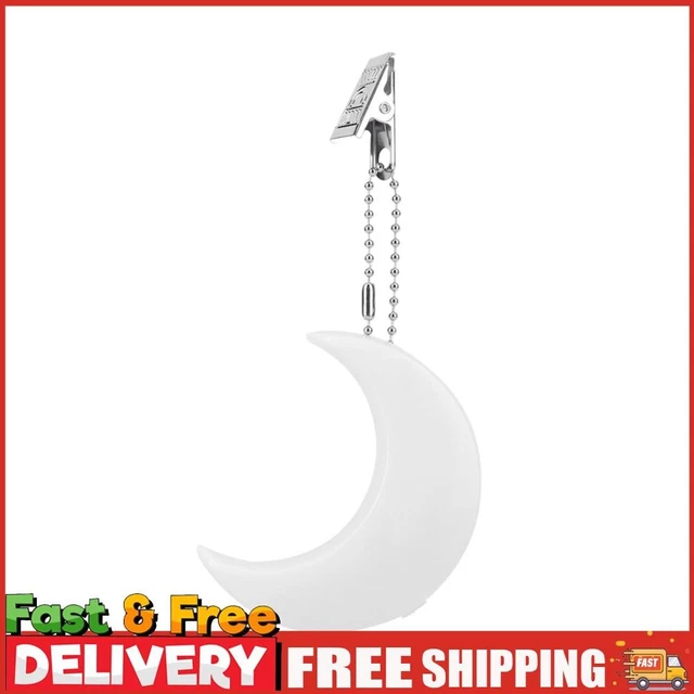 MOON SHAPE MINI LED Bag Light with Clip Bag Hanging Night Light for ...