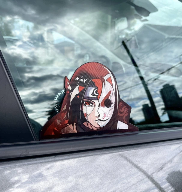 ITACHI UCHIHA Naruto Anime Decal Sticker For Truck/ Laptop / Car 3D
