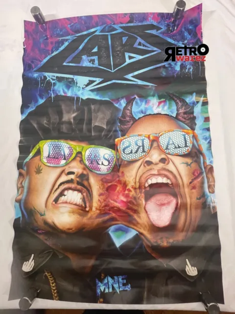 Bizarre of D12 & King Gordy - LARS Poster 24x36” twiztid eminem horrorcore Rap
