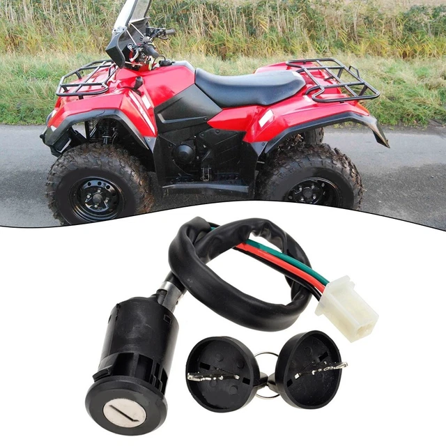 Interruttore chiave di accensione 4 poli per moto off road ATV 50cc 70cc 90cc 110cc