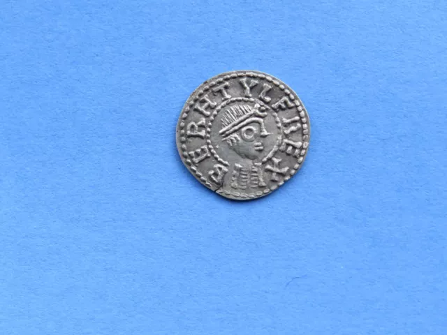 Anglo-Saxon  Mercia, Berhtwulf (840-852),Silber  Penny , Denar  1,44 Gramm SS