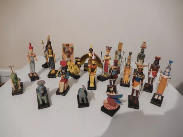 Hachette Götter des alten Ägypten 20 Modellfiguren