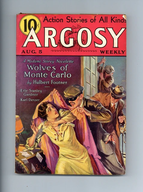 Argosy Part 4: Argosy Weekly Aug 5 1933 VG