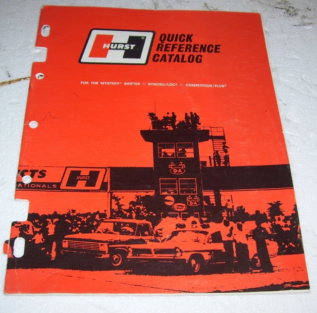 1969 Hurst Part # XReff- old like cv-55 to 290-6050 12 pages