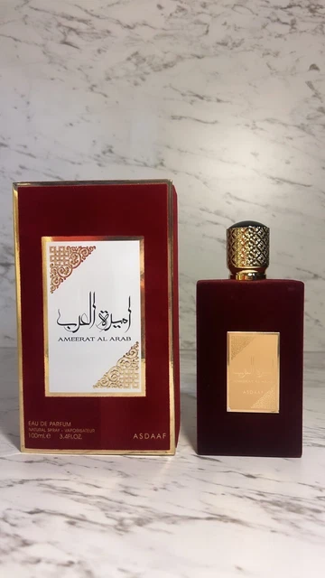 Parfum Ameerat Al Arab Princesse D'Arabie - EDP 50 Ml - Notes Jasmin Et Rose - Neuf - Fabriqué Aux Émirats