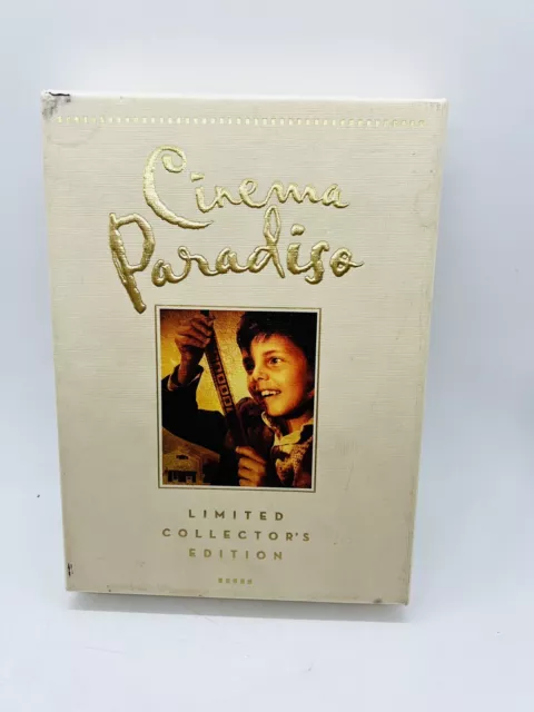 CINEMA PARADISO Limited Collector's Edition 3 Disc Set Philippe Noiret upgraded
