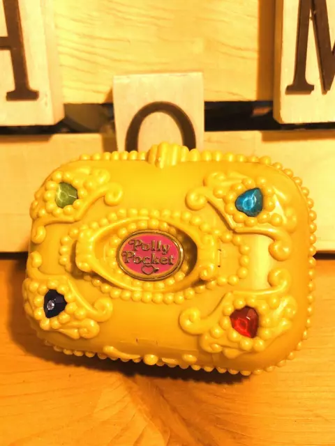 1997 Vintage Polly Pocket Bluebird Jewel Secrets w/ Original Polly