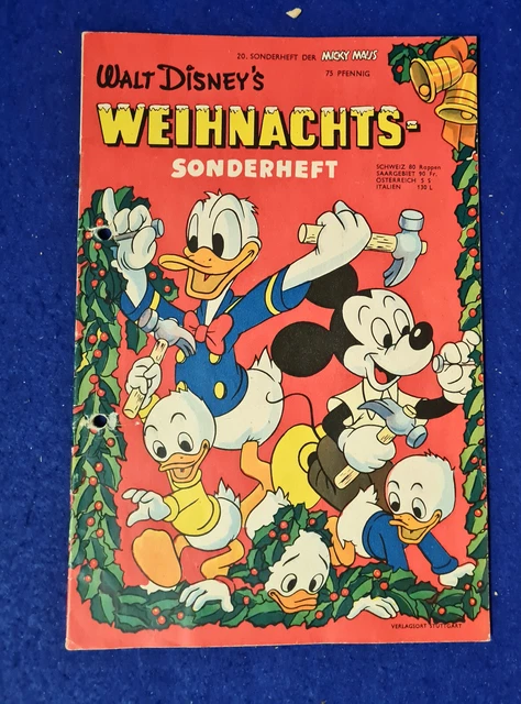 Ehapa MICKY MAUS SONDERHEFT Nr.20 Original 50er gut (381)