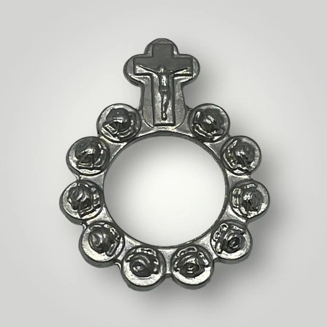 Tasca Preghiera Rosario Anello Medaglione