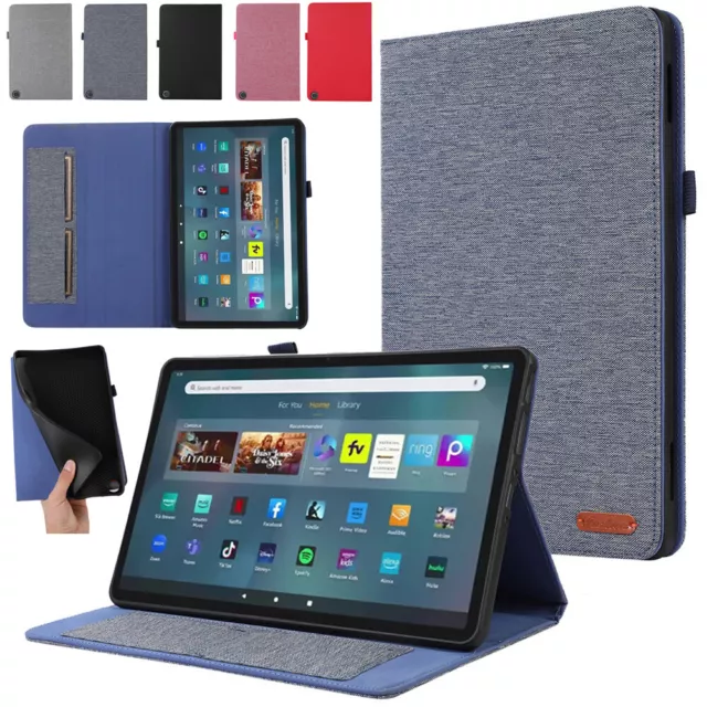 For Amazon Fire Max 13th Gen 11" Tablet Shockproof Smart Case Leather Flip Cover