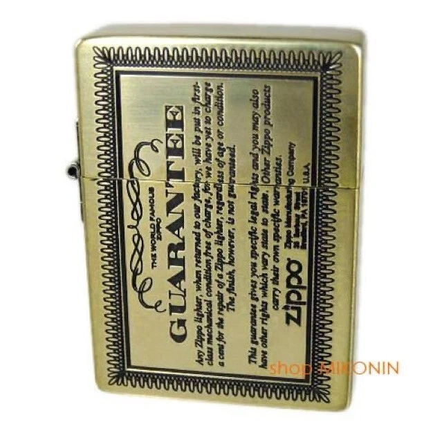 ZIPPO 1935 replica guarantee BS brass oxidized Zippo from Japan 202309Y