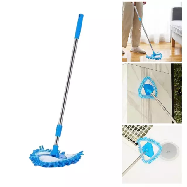 180 Degree Rotatable Adjustable Triangular Home Wall Cleaning Ceiling'' Z9X C3M3