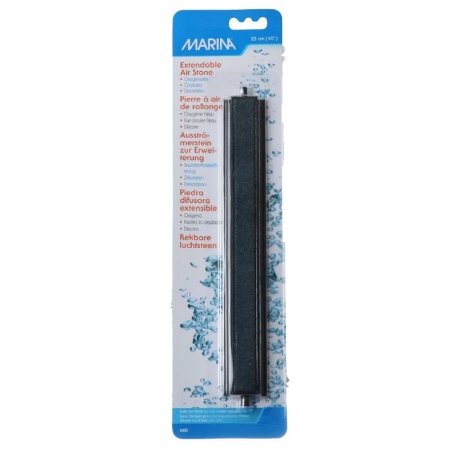 Marina Aqua Fizzz Extendable Add-A-Stone Aquarium Air Stone (10" Long Airstone)