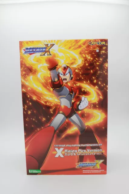 KOTOBUKIYA X RISING FIRE VERSION 1/12 PLASTIC MODEL CAPCOM MEGAMAN X New in Box