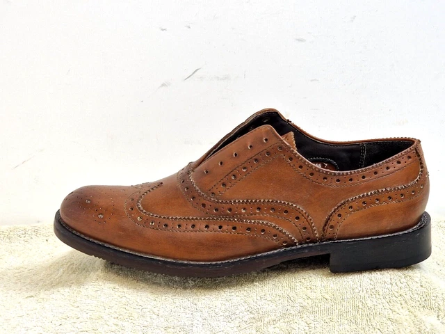 GORDON SCOTT MENS Brogues shoes NEW Leather Brown UK 7 EU 41