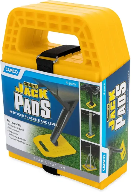 Camco Stabilizer Jack Pads (4-Pack)