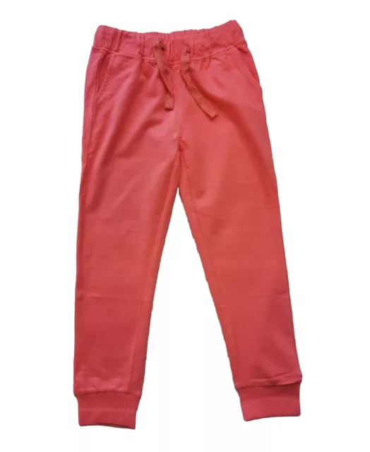 NUOVO pacchetto outfit ragazza età 2-10 anni cotone rosa felpa jogger top 3