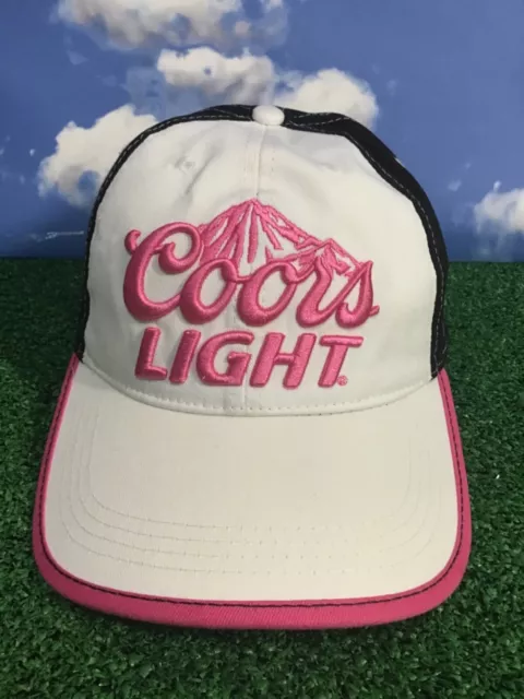 Coors Light Beer Hat womens ladies cap pink infinity headwear Strapback H13 2