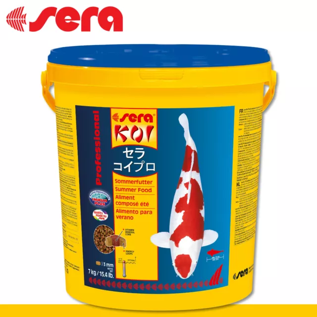 7 KG sera 21 L Koï Professional Sommerfutter Seulement Alimentation Sur 17 Grad