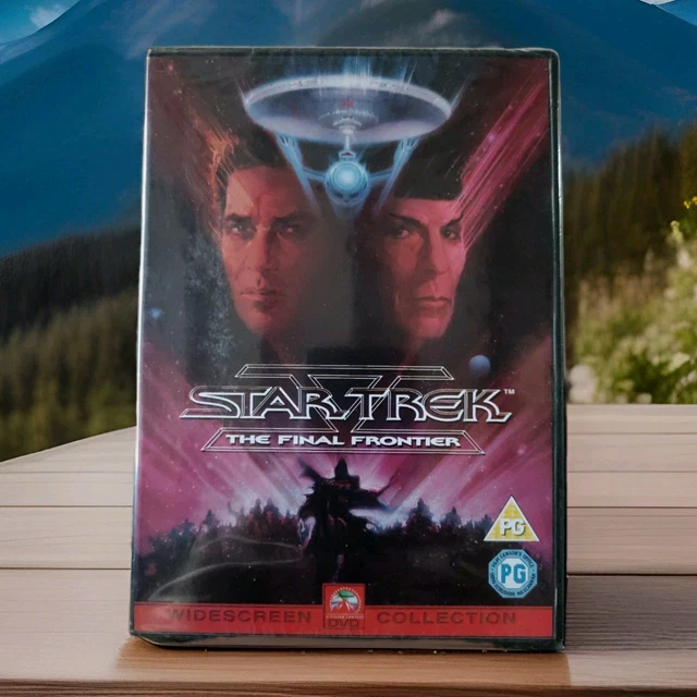 STAR TREK The Final Frontier DVD ❤️ 1989 New Sealed Kirk
