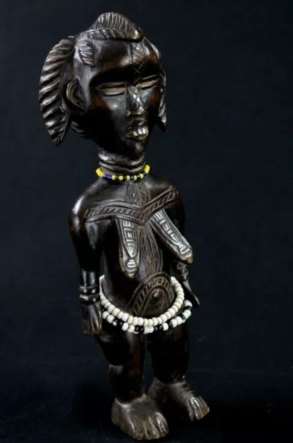 Art African tribal - Antique Figure Fetish Dan - Ivory Coast - 26,5 CMS 2