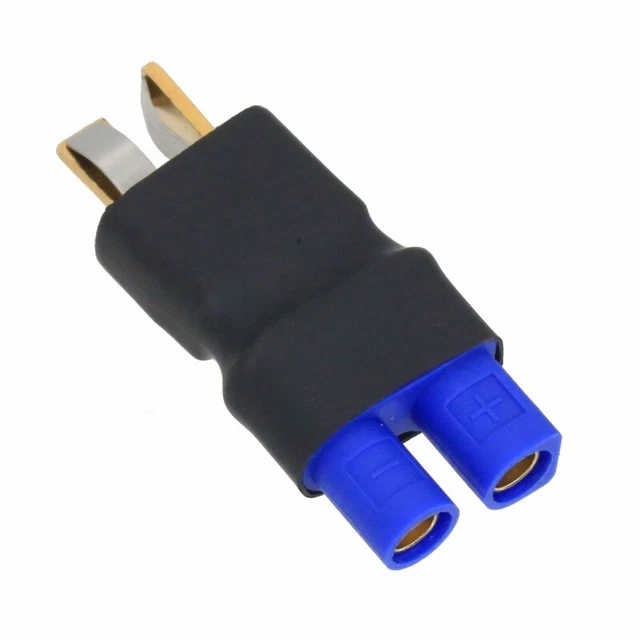 ADAPTATEUR XT90 MALE VERS PRISE EC3 FEMELLE - SAS