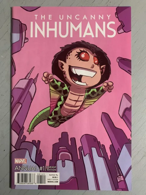 The Uncanny Inhumans Annual #1 Skottie Young Baby Variant Marvel Comics 2016