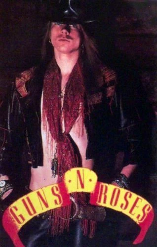 RARE GUNS N Roses Axl Rose Sticker Free Uk P&P £3.83 - PicClick UK